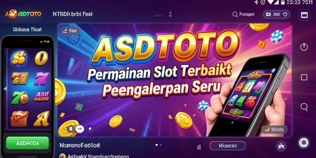 Tampilan gameplay ASDTOTO yang menarik dengan grafis slot yang memukau.