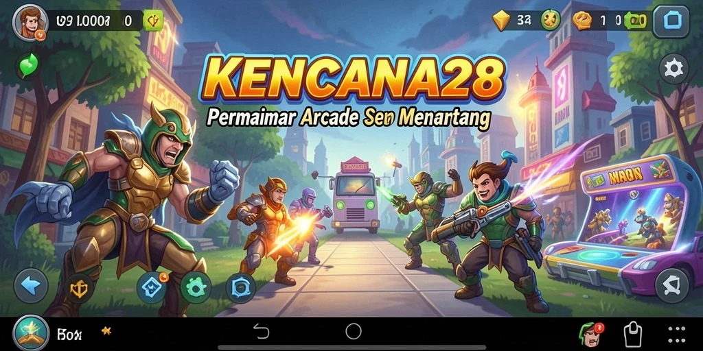 Tampilan gameplay KENCANA28 yang seru dan dinamis.