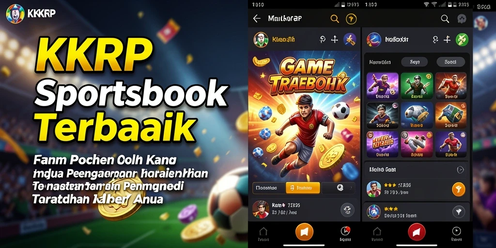 Tampilan screenshot KKRP menampilkan pengalaman taruhan olahraga yang mendebarkan.