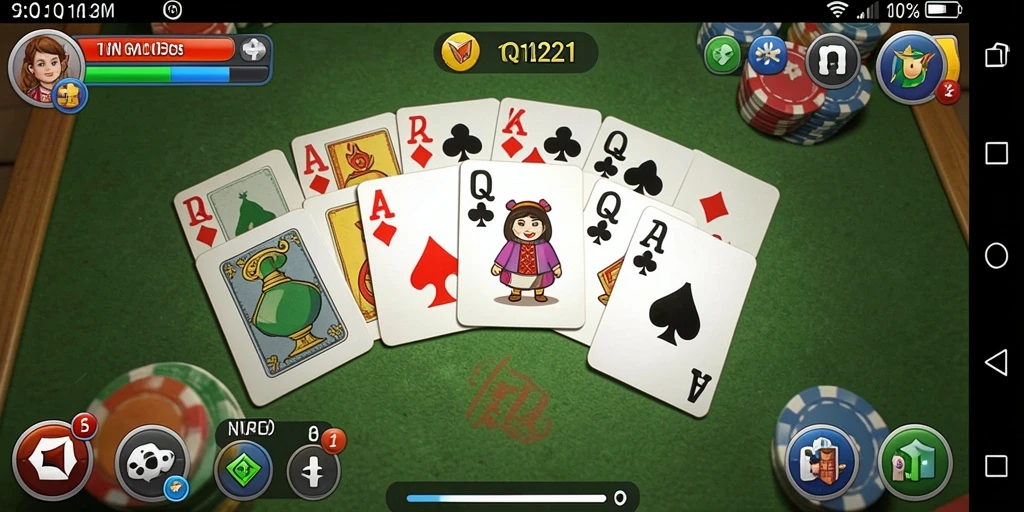 Screenshot gameplay menunjukkan keseruan permainan Gaple.