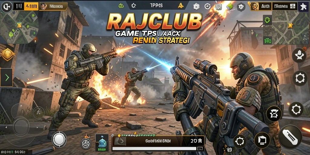Tampilan dinamis dari gameplay RAJACLUB yang seru.
