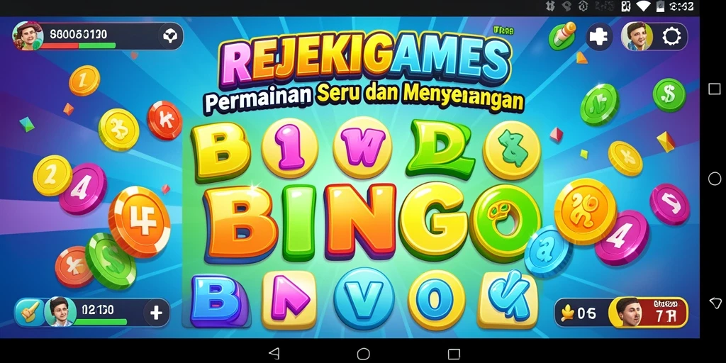Tampilan gameplay seru di REJEKIGAMES dengan Bingo yang mengasyikkan.