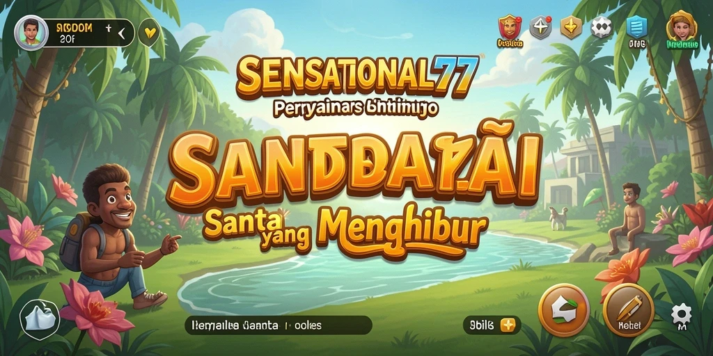 Tampilan gameplay seru dari SENSATIONAL77 yang menghibur.