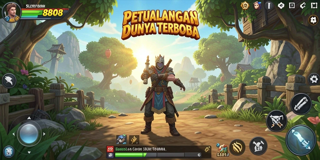 Gameplay seru di dunia terbuka SLOT8808 penuh petualangan.