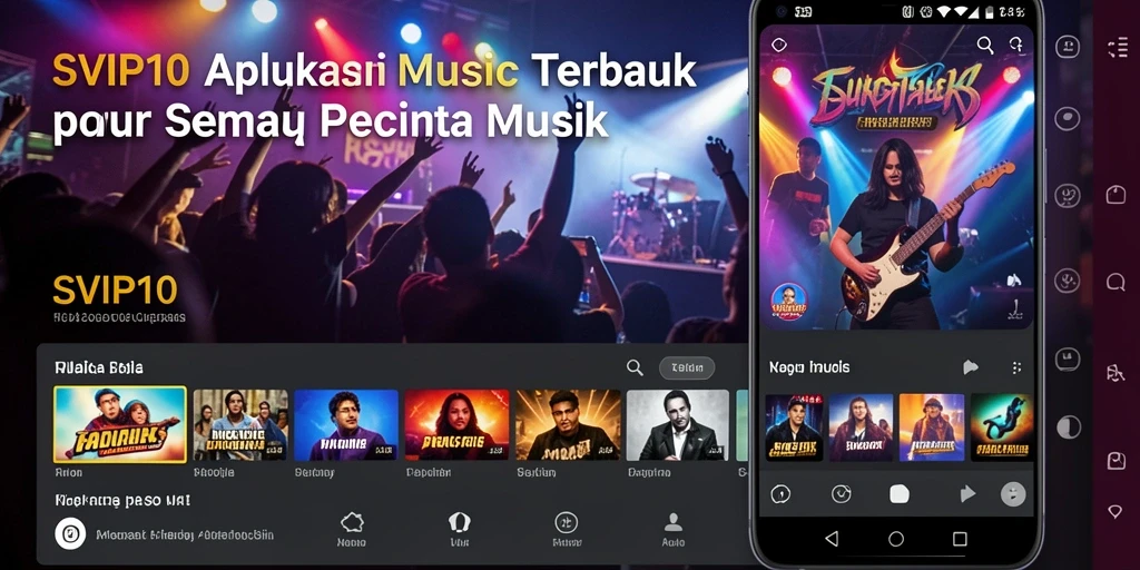 Tampilan gameplay SVIP10 menampilkan keseruan bermain musik secara interaktif.